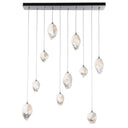 Hubbardton Forge Chrysalis 10-Light Mixed Crystal Pendant 