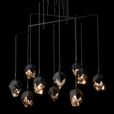 Hubbardton Forge Chrysalis 10-Light Small Crystal Mobile Pendant 5