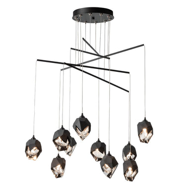 Hubbardton Forge Chrysalis 10-Light Small Crystal Mobile Pendant 
