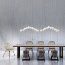 Hubbardton Forge Chrysalis 10-Light Small Crystal Pendant - Standard - 131143