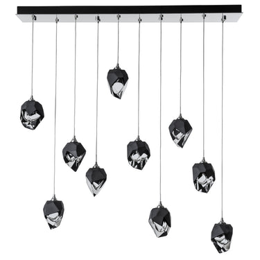 Hubbardton Forge Chrysalis 10-Light Small Crystal Pendant - Standard - 131143