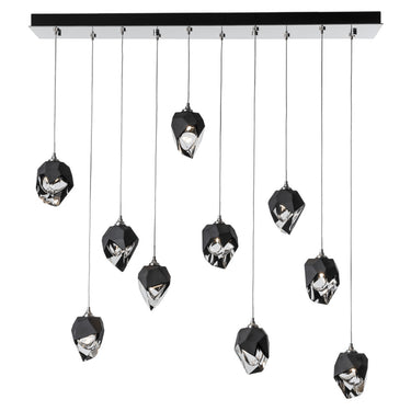 Hubbardton Forge Chrysalis 10-Light Small Crystal Pendant - Standard - 131143