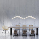 Hubbardton Forge Chrysalis 10-Light Small Crystal Pendant 17