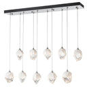 Hubbardton Forge Chrysalis 10-Light Small Crystal Pendant 1