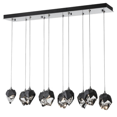 Hubbardton Forge Chrysalis 10-Light Small Crystal Pendant 2