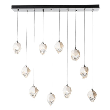 Hubbardton Forge Chrysalis 10-Light Small Crystal Pendant 3
