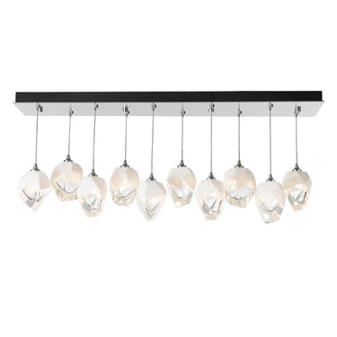 Hubbardton Forge Chrysalis 10-Light Small Crystal Pendant 4