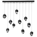 Hubbardton Forge Chrysalis 10-Light Small Crystal Pendant 6