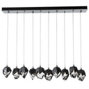 Hubbardton Forge Chrysalis 10-Light Small Crystal Pendant 7
