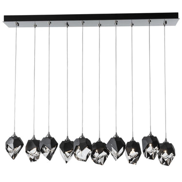 Hubbardton Forge Chrysalis 10-Light Small Crystal Pendant 7