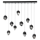 Hubbardton Forge Chrysalis 10-Light Small Crystal Pendant 8