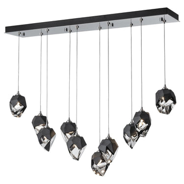 Hubbardton Forge Chrysalis 10-Light Small Crystal Pendant 9