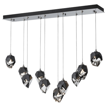 Hubbardton Forge Chrysalis 10-Light Small Crystal Pendant - Standard - 131143