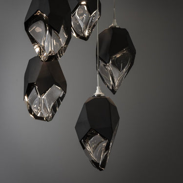 Hubbardton Forge Chrysalis 5-Light Large Crystal Pendant 10