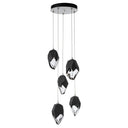 Hubbardton Forge Chrysalis 5-Light Large Crystal Pendant - Standard - 131138