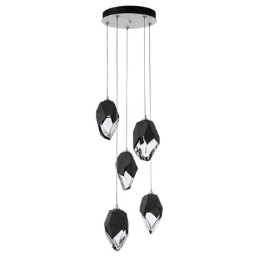 Hubbardton Forge Chrysalis 5-Light Large Crystal Pendant - Standard - 131138