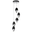 Hubbardton Forge Chrysalis 5-Light Large Crystal Pendant - Standard - 131138