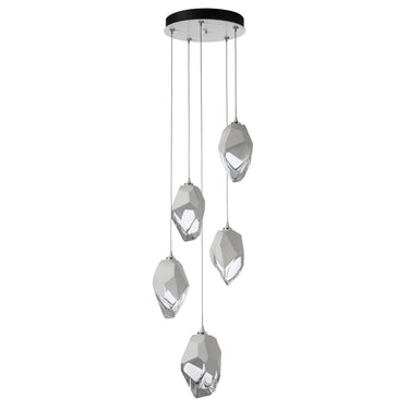 Hubbardton Forge Chrysalis 5-Light Large Crystal Pendant - Standard - 131138