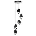 Hubbardton Forge Chrysalis 5-Light Large Crystal Pendant 1