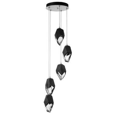 Hubbardton Forge Chrysalis 5-Light Large Crystal Pendant 1