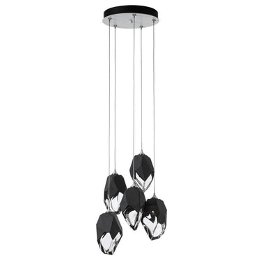 Hubbardton Forge Chrysalis 5-Light Large Crystal Pendant 4