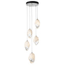 Hubbardton Forge Chrysalis 5-Light Large Crystal Pendant 6