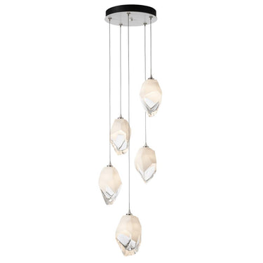 Hubbardton Forge Chrysalis 5-Light Large Crystal Pendant 6