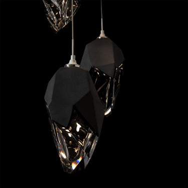 Hubbardton Forge Chrysalis 5-Light Large Crystal Pendant 8