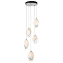Hubbardton Forge Chrysalis 5-Light Large Crystal Pendant - Standard - 131138
