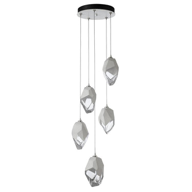 Hubbardton Forge Chrysalis 5-Light Large Crystal Pendant 