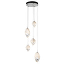 Hubbardton Forge Chrysalis 5-Light Mixed Crystal Pendant - Standard - 131139