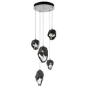 Hubbardton Forge Chrysalis 5-Light Mixed Crystal Pendant 4