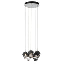 Hubbardton Forge Chrysalis 5-Light Small Crystal Pendant - Standard - 131137