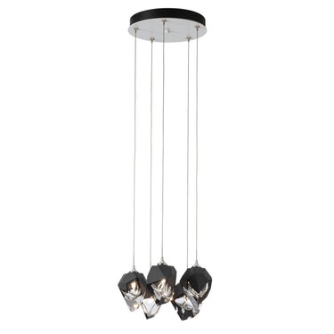 Hubbardton Forge Chrysalis 5-Light Small Crystal Pendant - Standard - 131137