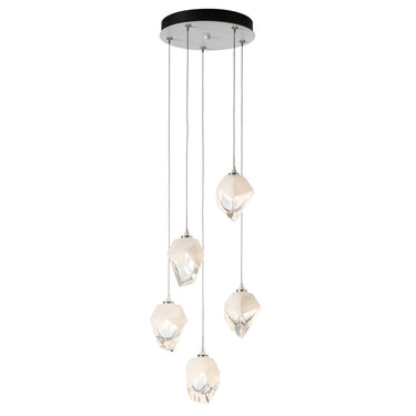 Hubbardton Forge Chrysalis 5-Light Small Crystal Pendant - Standard - 131137
