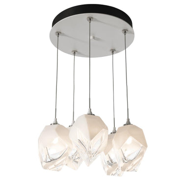 Hubbardton Forge Chrysalis 5-Light Small Crystal Pendant 1