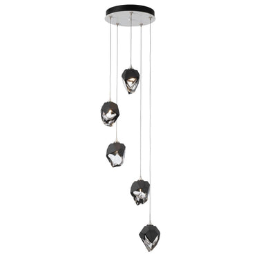 Hubbardton Forge Chrysalis 5-Light Small Crystal Pendant 2