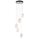 Hubbardton Forge Chrysalis 5-Light Small Crystal Pendant 