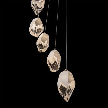 Hubbardton Forge Chrysalis 9-Light Large Crystal Pendant 10