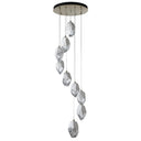 Hubbardton Forge Chrysalis 9-Light Large Crystal Pendant 2
