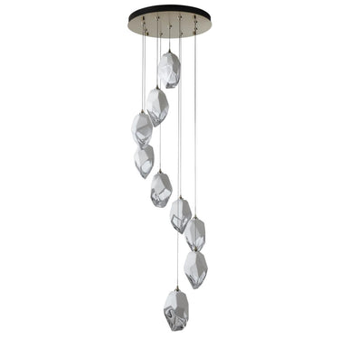 Hubbardton Forge Chrysalis 9-Light Large Crystal Pendant 2