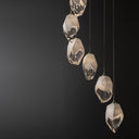 Hubbardton Forge Chrysalis 9-Light Large Crystal Pendant 9