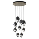 Hubbardton Forge Chrysalis 9-Light Mixed Crystal Pendant - Standard - 131142