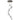 Hubbardton Forge Chrysalis 9-Light Mixed Crystal Pendant 3