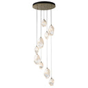 Hubbardton Forge Chrysalis 9-Light Mixed Crystal Pendant - Standard - 131142