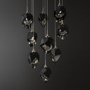 Hubbardton Forge Chrysalis 9-Light Small Crystal Pendant 11