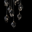 Hubbardton Forge Chrysalis 9-Light Small Crystal Pendant 12