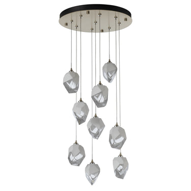 Hubbardton Forge Chrysalis 9-Light Small Crystal Pendant - Standard - 131140