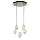 Hubbardton Forge Chrysalis 9-Light Small Crystal Pendant - Standard - 131140