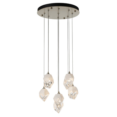 Hubbardton Forge Chrysalis 9-Light Small Crystal Pendant - Standard - 131140